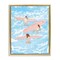 Stupell Industries Surfing Girls Trio Floating Frame, design by Ziwei Li